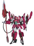  1girl airplane_wing armor autobot blue_eyes colored_skin elita_one helmet holding holding_weapon humanoid_robot insignia kairito10 mecha metal_skin pink_armor pink_helmet robot robot_girl science_fiction solo thighs transformers weapon 