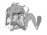 anthro armwear big_hands blush breasts clothing eulipotyphlan eyelashes eyeliner fan_character female fingerless_gloves gloves hair handjob handwear hedgehog long_hair long_limbs makeup mammal messy_hair natural_breasts nude penile sex slim solo sonic.exe unknown_artist wistful_(sonic.exe)
