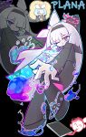 1boy 2girls :o ^_^ arona_(blue_archive) artist_name aura black_background black_coat black_hairband black_pantyhose black_sailor_collar black_shoes blue_archive blue_hair blush_stickers bow bow_hairband braid c: character_name chinese_commentary closed_eyes closed_mouth coat commentary_request different_zoom_layer doodle_sensei_(blue_archive) foreshortening full_body hair_bow hair_over_one_eye hairband halo hand_to_blade heart heart_halo highres holding holding_sword holding_weapon knee_up leg_up licking licking_object long_hair looking_at_viewer maomaoquing medium_hair multiple_girls neckerchief one_eye_closed one_eye_covered outstretched_arm panty_&amp;_stocking_with_garterbelt_(style) pantyhose parody parted_lips pink_eyes pink_halo pink_pupils plana_(blue_archive) sailor_collar sensei_(blue_archive) shoes short_braid side_braid simple_background single_braid smile solo_focus sparkle spiked_halo standing standing_on_one_leg style_parody sword tablet_pc thumbs_up very_long_hair weapon white_bow white_hair white_hairband white_neckerchief zoom_layer 