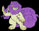 2025 4_claws ambiguous_gender anthro asian_mythology belly big_feet big_hands big_tail black_background claws colored colored_fire crotch_tuft digitigrade east_asian_mythology eyelashes feet felid feline_nose female_(lore) finger_claws fire flaming_ankles flaming_arms flaming_hair flaming_mane flaming_tail flat_chested fluffy fluffy_mane fluffy_tail foo_dog full-length_portrait fur hi_res huge_tail intimidation japanese_mythology komainu lion mammal mane multi_nipple mythology nipples pantherine pawpads portrait pseudo_hair pseudo_mane purple_body purple_fire purple_fur purple_mane purple_nipples purple_pawpads serafphim simple_background sketch slightly_chubby slightly_chubby_ambiguous slightly_chubby_anthro snaggle_teeth solo stern_look swirl swirl_(marking) tail three-quarter_view toe_claws tuft viv_(serafphim) white_body white_fur wide_hips wisps yellow_claws yellow_eyes yokai