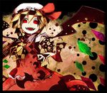  bad_id bad_pixiv_id blonde_hair flandre_scarlet hat kamin ponytail red_eyes short_hair side_ponytail solo touhou wings 
