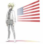  america american_flag blonde_hair original pantyhose seo_tatsuya solo 