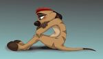  blush disney male mammal meerkat mongoose raygirl13 sad sitting solo the_lion_king timon 