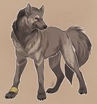  canine claws female mammal piercing saiya_darkfire solo soulwithin wolf 