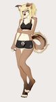  canine clothed clothing dog eelyak female mammal skimpy solo 