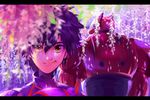  1boy baymax big_hero_6 black_hair disney helmet hiro_hamada marvel robot 