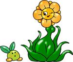  bean beanbon flower kirby kirby_(series) lovely milktimeforme nintendo plant video_games 