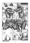  comic dinosaur female spinosaurus text translated tyrannosaurus_rex unknown_artist 