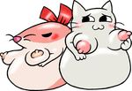  blush bow breasts cat comparison feline hamster kirby kirby_(series) mammal milktimeforme nintendo pick rodent shiro size_difference video_games whiskers 