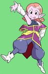  arm_up arm_warmers armpits bare_shoulders boots chronoa dragon_ball dragon_ball_xenoverse earrings jewelry pointy_ears purple_skin red_hair shenanimation solo tongue tongue_out 