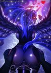  2015 anthro anthrofied breasts butt butt_grab cutie_mark duo equine female friendship_is_magic hair hand_on_butt horn long_hair male male/female mammal my_little_pony open_mouth penetration penis princess_luna_(mlp) winged_unicorn wings zolombo 
