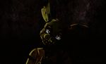  animatronic bubblehermit five_nights_at_freddy&#039;s five_nights_at_freddy&#039;s_3 glowing glowing_eyes lagomorph machine male mammal mechanical rabbit robot springtrap_(fnaf) 