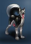  canine dog husky latex_(artist) mammal rubber transformation 