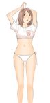 bikini_bottom original short_hair solo traditional_media yoshitomi_akihito 