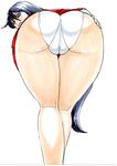  1girl ass bent_over bishoujo_senshi_sailor_moon black_eyes black_hair cameltoe come_hither from_behind gloves hand_on_ass hayami_jin hino_rei long_hair looking_at_viewer naughty_face open_mouth panties sailor_mars skirt smile solo underwear upskirt 