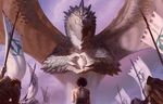  armor dragon flag gift human magic_the_gathering mammal scale wings winona_nelson 