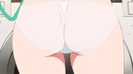  1girl animated animated_gif ass breasts cleavage convenient_censoring hyoudou_michiru large_breasts panties pants saenai_heroine_no_sodatekata screencap see-through sideboob spinning topless towel underwear 