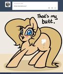  2015 backy blush cute earth_pony english_text equine fan_character female feral horse mammal my_little_pony pony slavedemorto smile solo text tumblr 