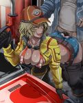  :q areolae artist_name ass_cutout baseball_cap bent_over blonde_hair breasts butcha-u car cidney_aurum cigarette clothed_sex crop_top cropped_jacket dark_skin dated denim denim_shorts dirty_face doggystyle employee_uniform final_fantasy final_fantasy_xv gas_pump_nozzle gas_station goggles goggles_around_neck green_eyes ground_vehicle hat jacket large_areolae large_breasts licking_lips male_pubic_hair midriff motor_vehicle nippleless_clothes nipples pubic_hair sex short_hair short_shorts shorts solo_focus tan tanline thighhighs tongue tongue_out uniform 