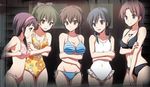  5girls bikini breasts cleavage corpse_party lowres multiple_girls small_breasts swimsuit 