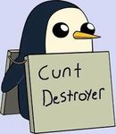  adventure_time ambiguous_gender avian bird gunter penguin 