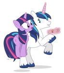  2015 alpha_channel brother_and_sister dm29 equine female feral friendship_is_magic horn male mammal my_little_pony shining_armor_(mlp) sibling twilight_sparkle_(mlp) unicorn winged_unicorn wings 