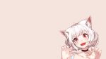  animal_ears blush cat_smile catgirl hoshi_usagi original photoshop red_eyes short_hair white_hair 