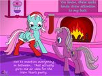  a_very_pony_place anus butt equine female fire fireplace mammal minty_(mlp) my_little_pony oddy_mcstrange pinkie_pie_(avpp) pussy socks text 