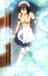  1girl areolae ayuzawa_misaki breasts clenched_hand collarbone female kaichou_wa_maid-sama! legs nipples photoshop screencap seito_kaichou solo standing stitched topless 