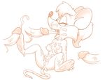  anthro breasts bukkake cum cum_in_mouth cum_in_pussy cum_inside cum_on_face feet floating_dicks foot_fetish footjob joe_randel mammal paws penis pussy rat rhubella_rat rodent sex tiny_toon_adventures warner_brothers 