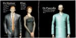  1girl 2boys 3d albert_steiner dr._pascalle elsa_steiner galerians multiple_boys tagme video_game 