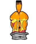  2019 animated big_butt butt digital_media_(artwork) garfield garfield_(series) hi_res lasagna solo superiorfoxdafox 