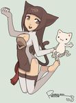  animal_ears barefoot cat_ears copyright_request lowres pixel_art ronron-ron solo source_request 