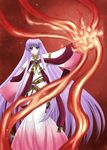  74 dress fire fire_emblem fire_emblem:_seisen_no_keifu long_hair magic purple_eyes purple_hair solo very_long_hair yuria_(fire_emblem) 