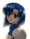  74 armor blue_eyes blue_hair fire_emblem fire_emblem:_monshou_no_nazo headband katua pegasus_knight short_hair solo 
