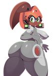  anthro areola big_butt blush breasts butt looking_at_viewer looking_back machine mechanical nipples nude presenting presenting_hindquarters proxy robot side_boob sssonic2 standing teeth thick_thighs 