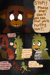  00kaori00 animatronic avian bear bird bow_tie canine chica_(fnaf) chicken comic female five_nights_at_freddy&#039;s fox foxy_(fnaf) freddy_(fnaf) hat hook machine male mammal mechanical robot top_hat 