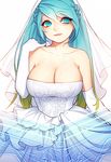  alternate_costume blonde_hair blue_eyes blue_hair breasts bridal_veil collarbone dress elbow_gloves floral_print gloves gradient_hair hsn4444 instrument large_breasts league_of_legends light_smile lips long_hair looking_to_the_side multicolored_hair off_shoulder solo sona_buvelle twintails two-tone_hair veil very_long_hair wedding_dress 