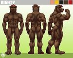  abs bear biceps big_muscles male mammal muscles pecs vallhund 