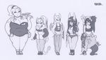  anthro big_breasts breasts cat chav cjrfm clothed clothing coat feline female graffiti hoodie huge_breasts katana mammal monochrome ponytail smutbunny sweatpants sword tattoo thick_thighs urban weapon wide_hips 