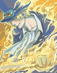  1boy blonde_hair cravat fire goggles goggles_on_hat hat highres male male_focus one_piece sabo_(one_piece) scar solo top_hat 