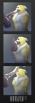  animal_genitalia anthro balls bandai breasts canine cum digimon disembodied_penis female fox horsecock male male/female mammal neelix oral penis renamon sex tongue 