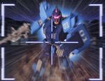  blue_destiny_01 gun gundam gundam_side_story:_the_blue_destiny mecha night night_sky shield sky weapon 