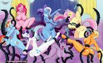 2015 anal anal_penetration animal_genitalia anthro anthrofied applejack_(mlp) areola big_breasts blonde_hair blush book breasts butt clothing creamygravy cutie_mark dickgirl dickgirl/female double_penetration earth_pony equine eyes_closed eyeshadow female fluttershy_(mlp) friendship_is_magic gloves group hair holding hooves horn horse horsecock huge_breasts intersex intersex/female legwear levitation long_hair magic makeup mammal multicolored_hair my_little_pony navel nipples open_mouth pegasus penetration penis pink_hair pinkie_pie_(mlp) pony purple_hair rainbow_dash_(mlp) rarity_(mlp) retrained spread_legs spreading tongue tongue_out trixie_(mlp) twilight_sparkle_(mlp) unicorn vaginal vaginal_penetration vein wand wings wizard_hat 