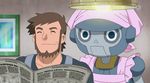 &gt;_&lt; 1boy animated animated_gif eyes_closed pokemon pokemon_(anime) robot 