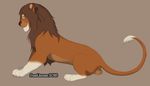  feline jazzlioness lion male mammal solo 