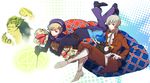  axis_powers_hetalia bad_id bad_pixiv_id bird blonde_hair blue_eyes book boots eterno full_body hat highres iceland_(hetalia) magic_circle male_focus multiple_boys norway_(hetalia) puffin purple_eyes reading sailor sailor_hat summoning 