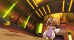  animated animated_gif goodra green_eyes heliolisk pokemon pokemon_(anime) running 