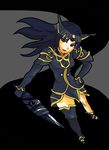  armor black_hair breasts long_hair looking_at_viewer lowres rose_(dragoon) solo the_legend_of_dragoon 