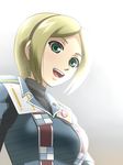  abk00 blonde_hair fina green_eyes hairband military military_uniform senjou_no_valkyria senjou_no_valkyria_1 short_hair uniform 